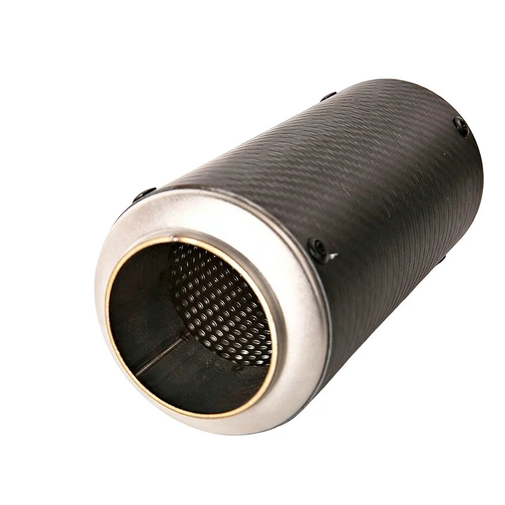 Für Yamaha YZF R6 2006-2024 Mittlerer 61mm Schalldämpfer Slip-On Carbon Auspuffrohre Auspuffanlagen – Detail 8