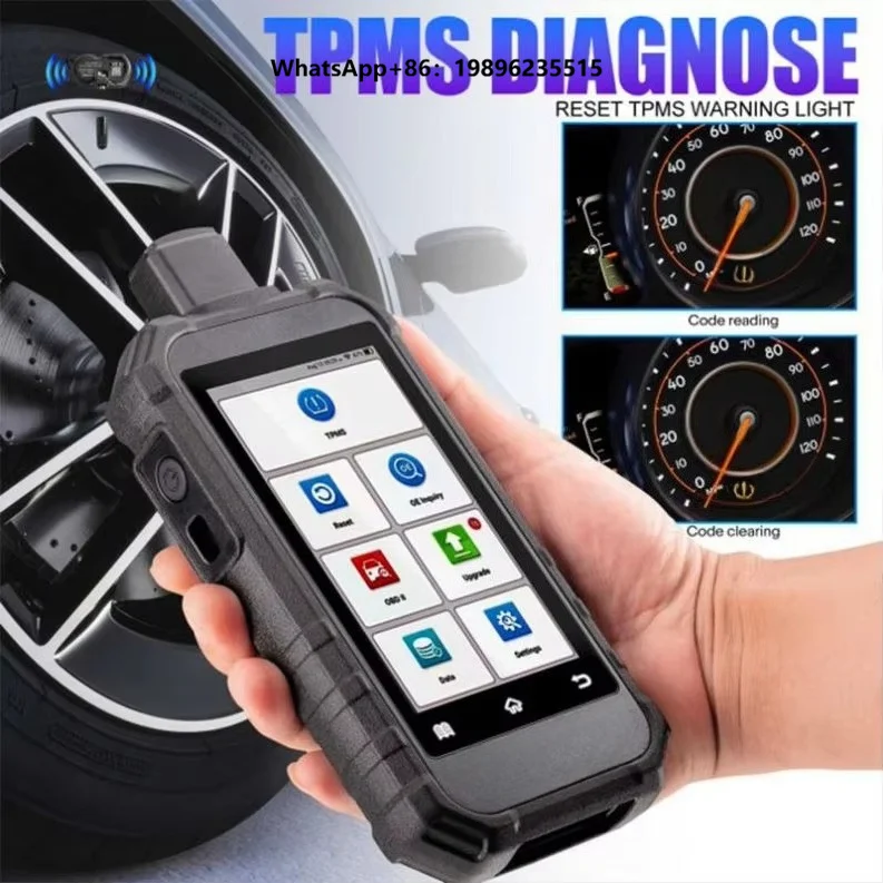 For X431 Creader TPMS 5011 V2 Electric 12-24V Tire Pressure Programming Sensor Scanner Tool Supports All 315/433MHz