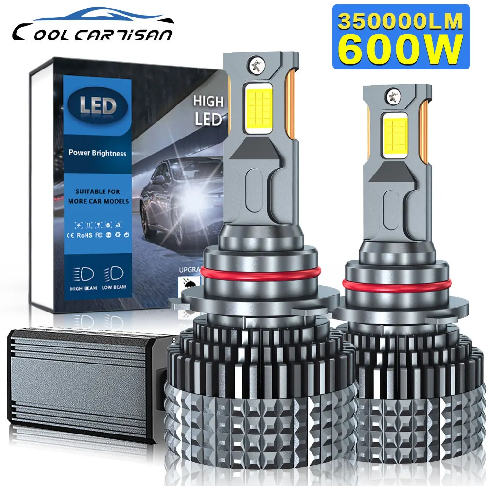 EAGLEVISION Car Headlight Lamp low high beam Ultra LED Bulb 350000LM lighthouse 12v 24v Canbus 9005 9006 9012 H1 H4 H7 H11