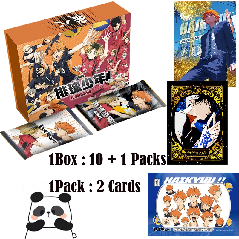 

Newest KAWAYI Haikyuu!! Card Hobby Collection Oikawa Tooru Iwaizumi Hajime TCG CCG Booster Box Table Game Card Kid Toy Gift