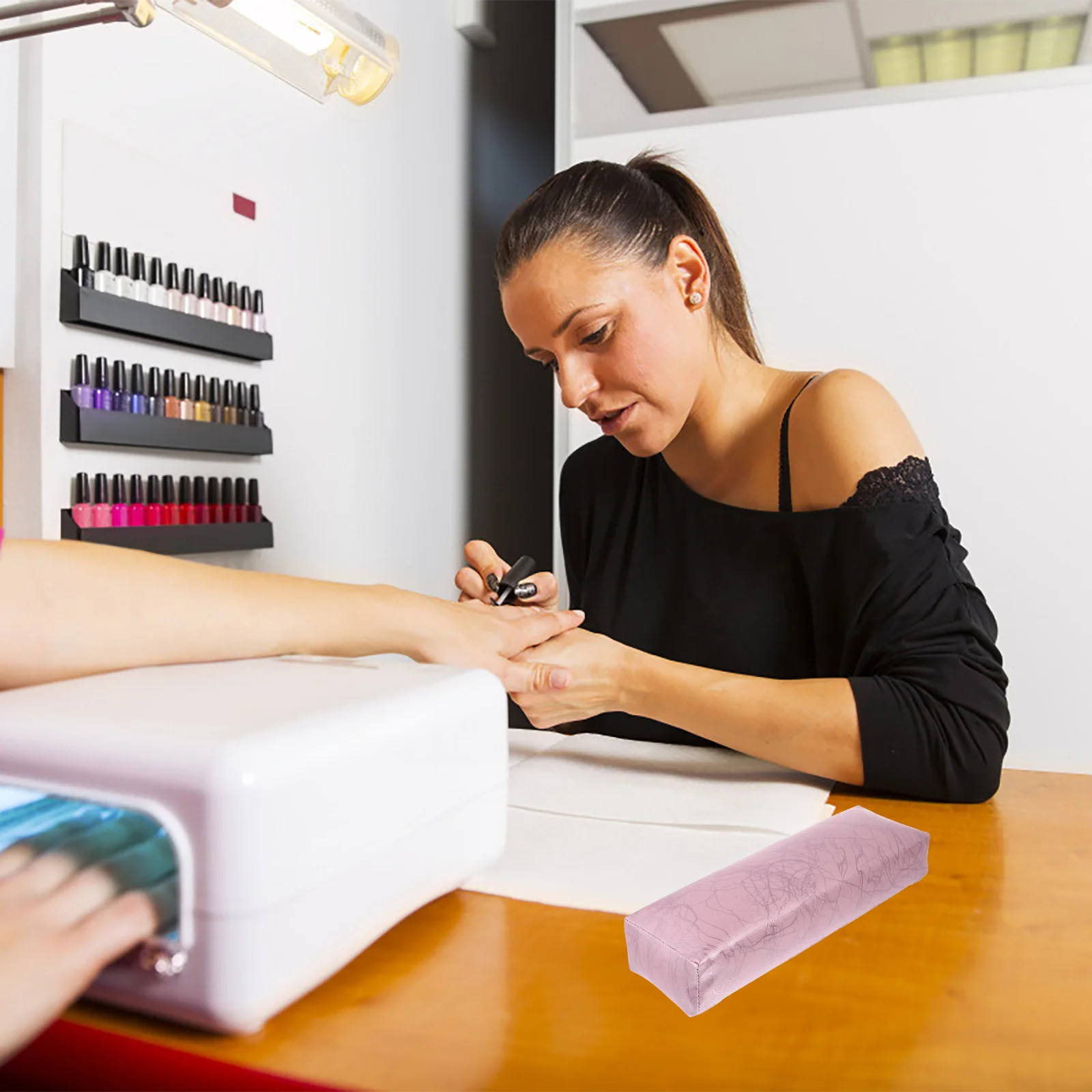 Manicure Hand Cushion Nail Art Hand Rest Wrist Support For Nail Salon Accessory Tool Arm Rest