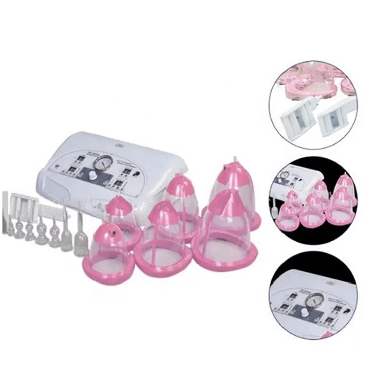 Therapy  Breast Enlargement Machine Women Butt Lift Breast Massage Electric Sucking Cups Device Breast Pump Enlargement