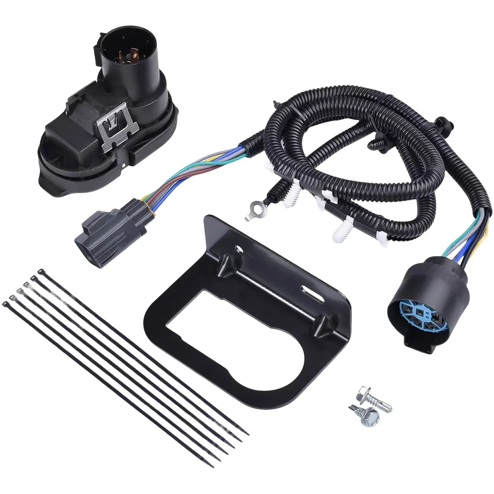 Vehicle Trailer Installation Tow Wiring Harness Trailer Connector OE 9L3Z-15A416-A Replacement Sealed Weatherproof Connector