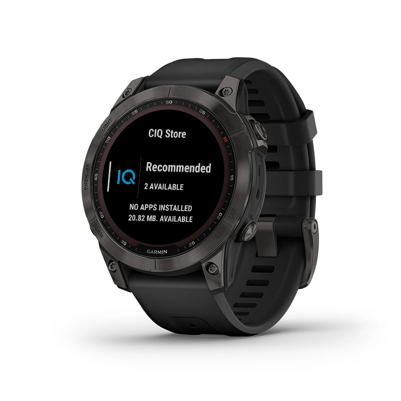 Garmin Fenix 7 Solar DLC الأكسجين في الدم معدل ضربات القلب ثنائي التردد GPS الجري المشي التزلج على الجليد ساعة ذكية في الهواء الطلق