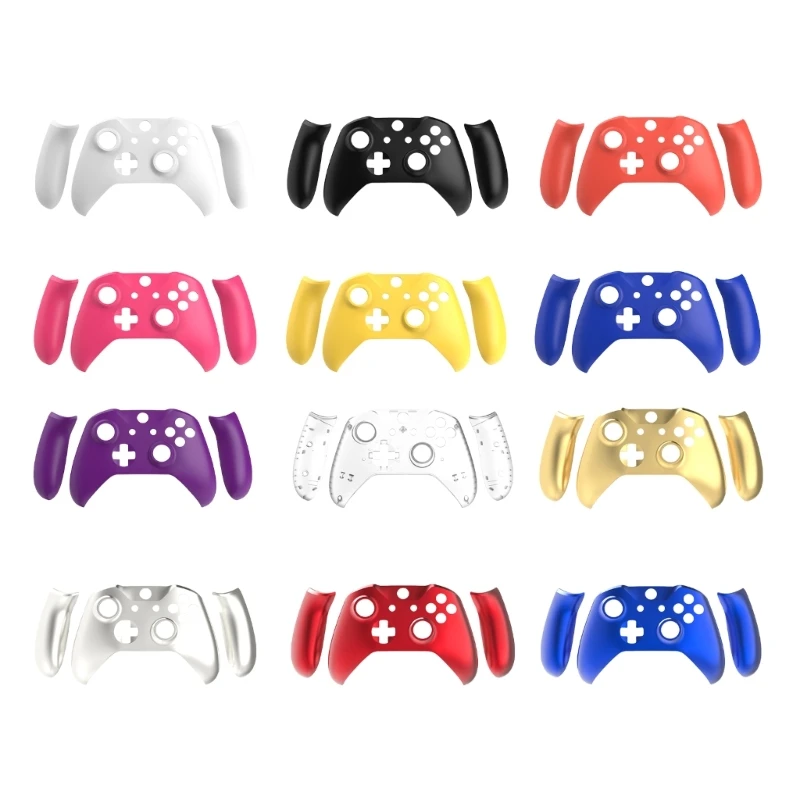 Controller Front Housing Shells Case Middle Frame Back Cover For Slim Dropship