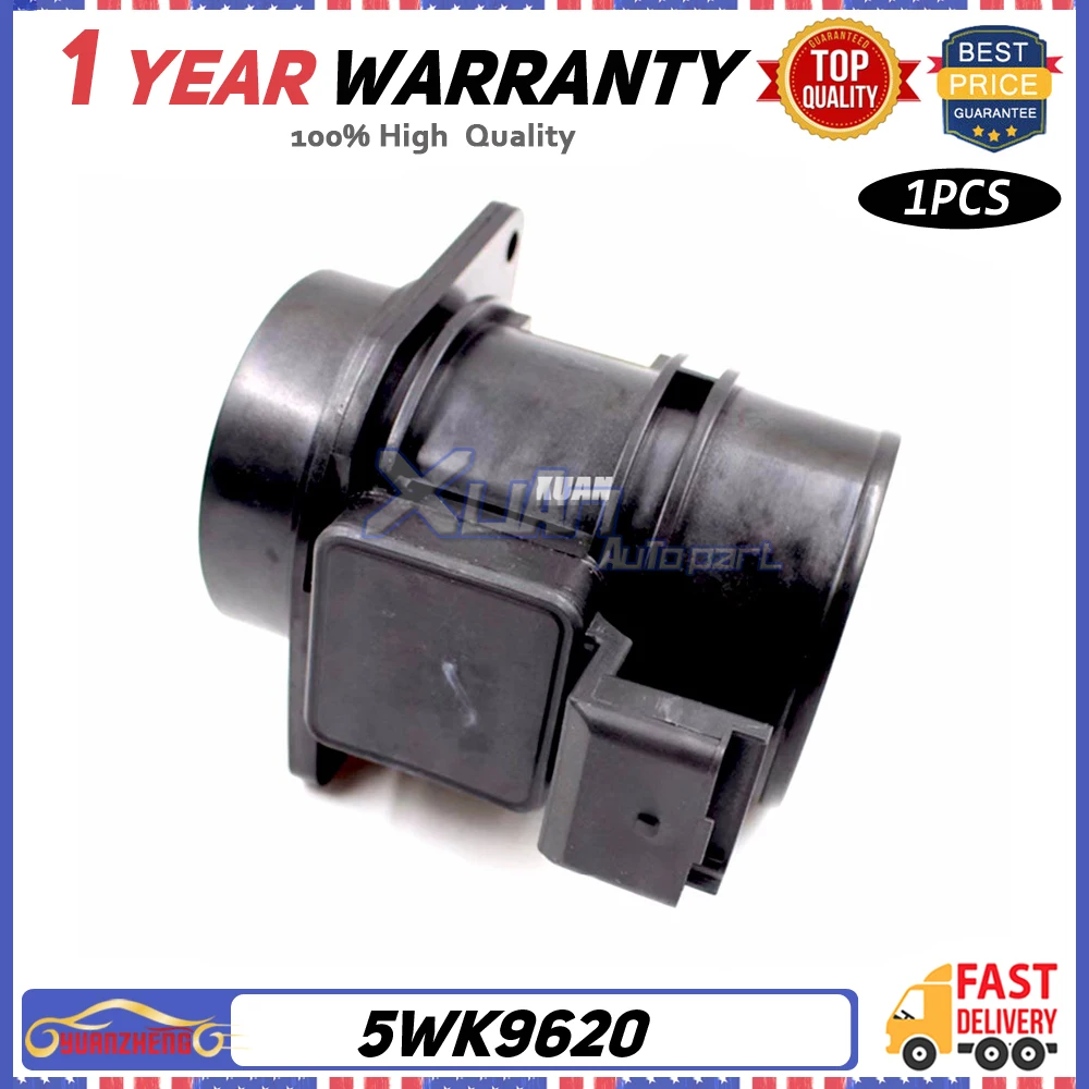 

5WK9620 Mass Air Flow Meters Sensor For Renault Clio Espace Kangoo Laguna Megane Scenic Trafic 1.9 2.5 dCi dTi 7700109812