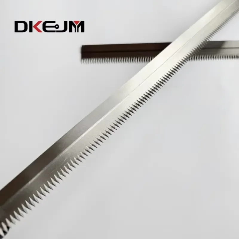Custom Drawing Services High Durability Custom Serrated Knife for Automatic Packaging Machines | OEM Toothed Blade Supplier