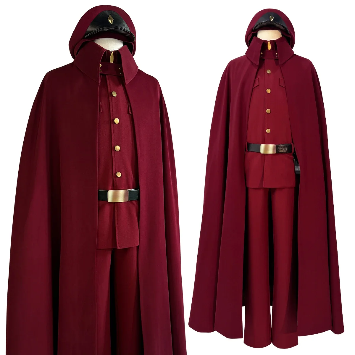 Bungo Anime Suehiro Tetchou Okura Teruko Jouno Saigiku Cosplay Costume Wig Oversize Lining Cloak Jacket Pants Halloween