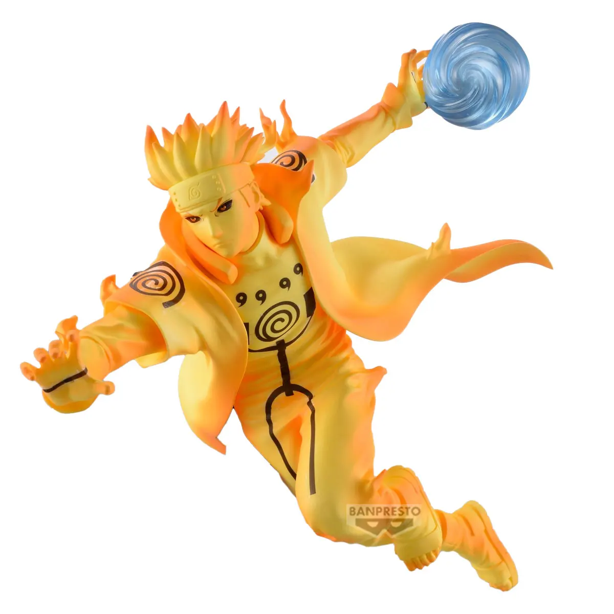 Oryginalny BANPRESTO NARUTO SHIPPUDEN Uzumaki Naruto Namikaze Minato Kurama PVC figurki Anime Model postaci zabawki prezent