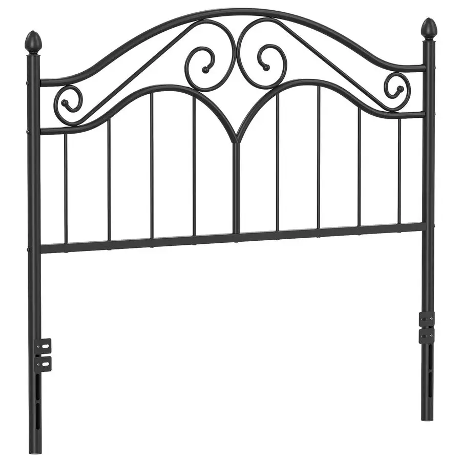 

Headboard for Full Size Bed Frame, Vintage Platform Bed Metal Headboard Only, Height Adjustable, Sturdy and Stable, Full Size,
