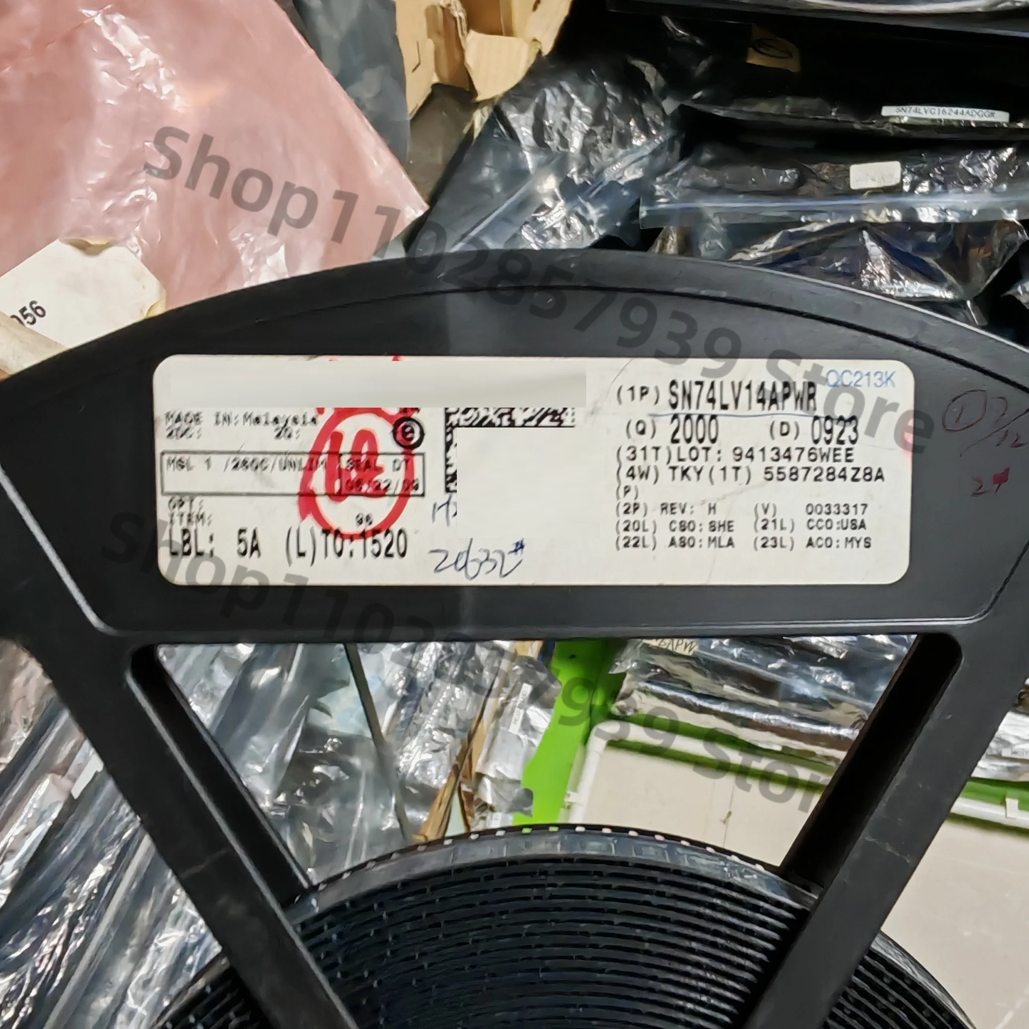 

SN74LV14APWR LV14A TSSOP14 оригинальное место, триггер Шмитта 10 шт./лот