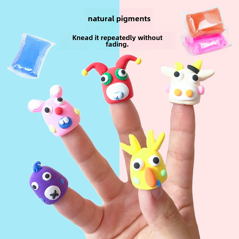 Ultralichte klei, niet-giftig, veilig en geurloos plasticine navulpakket 12 kleuren 24 kleuren 36 kleuren Handgemaakte doe-het-zelfmaterialen Gereedschap Klei Ruimte Kleur Modder Speelgoedset