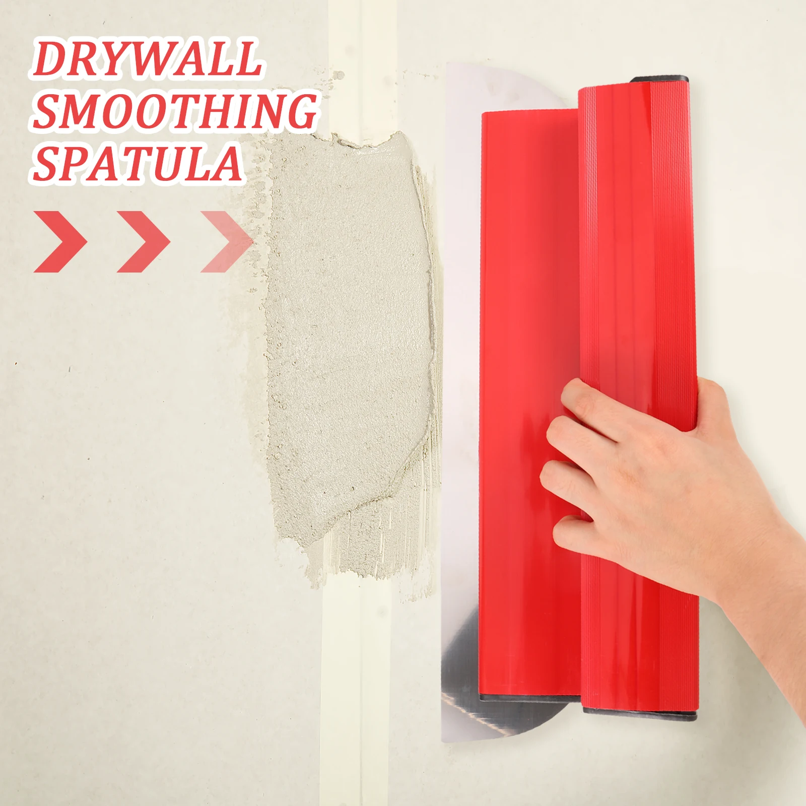 

1Set Metal Drywall Smoothing Tool Sturdy Design Simple Operation for Home Wallboard Plasterboard Drywall Tools