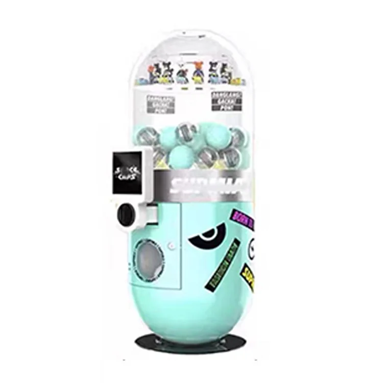 Internet celebrity egg twisting machine commercial coin scan code capsule gift machine large shopping mall event drainage prop
