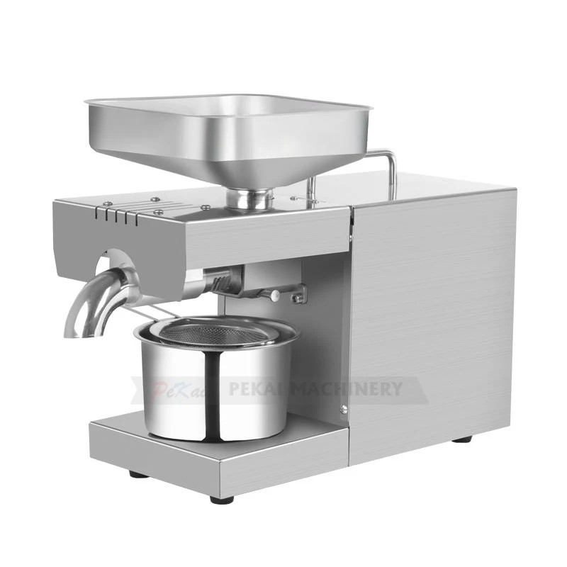 Cold Pressing Walnut Oil Machine Cocoa Butter Oil Extraction Press Machine Sesame Oil Making Machine