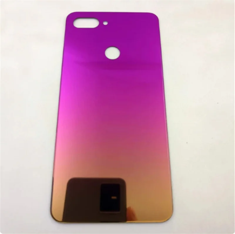 For Xiaomi Mi 8 Lite Back Battery Cover Glass Panel Rear Door Housing Case Replace For Xiaomi Mi8 Lite Battery Cover