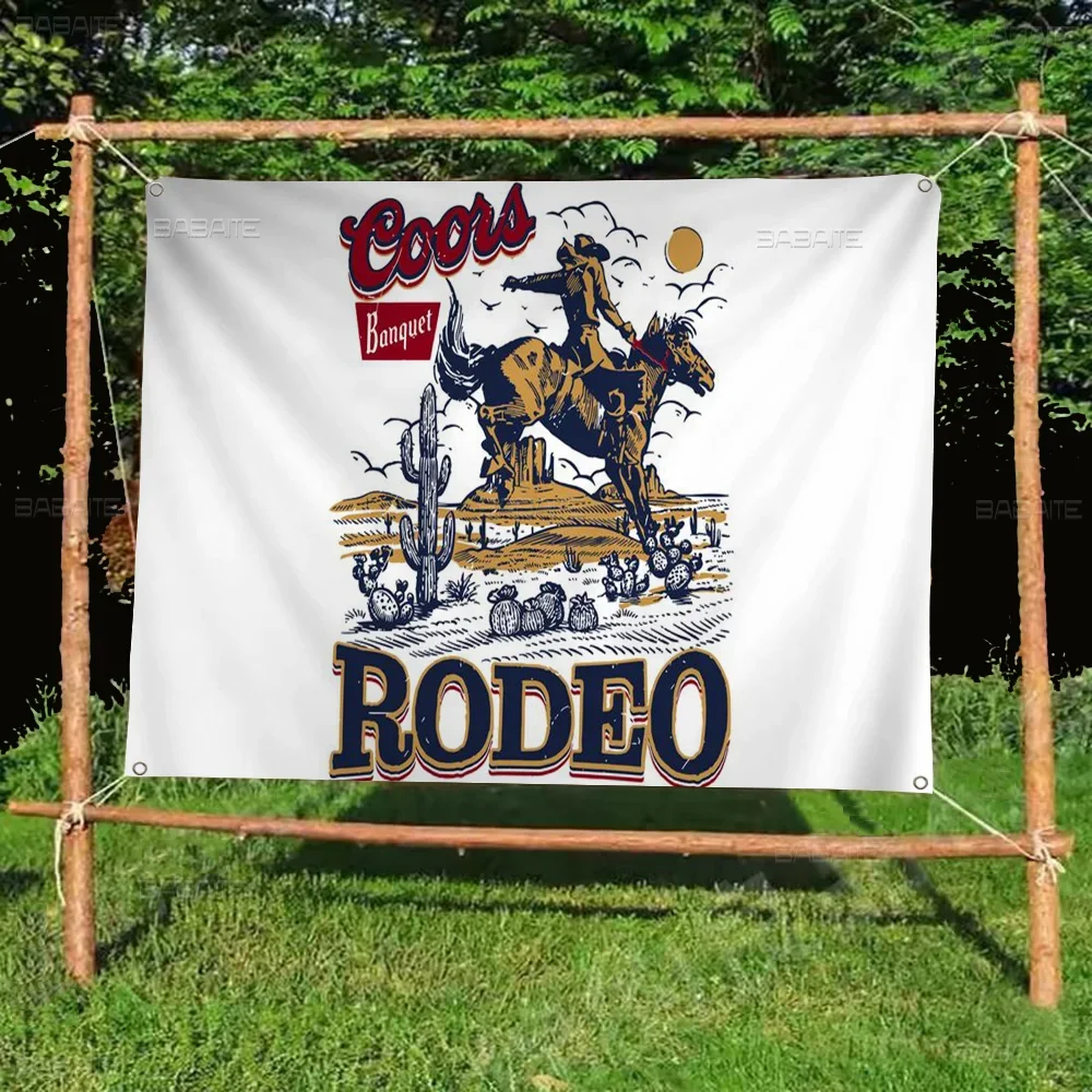 يلوستون داتون مزرعة صغيرة الحجم التشجيع راية اليد سحبت العلم أعلام الغلاف الجوي في الهواء الطلق