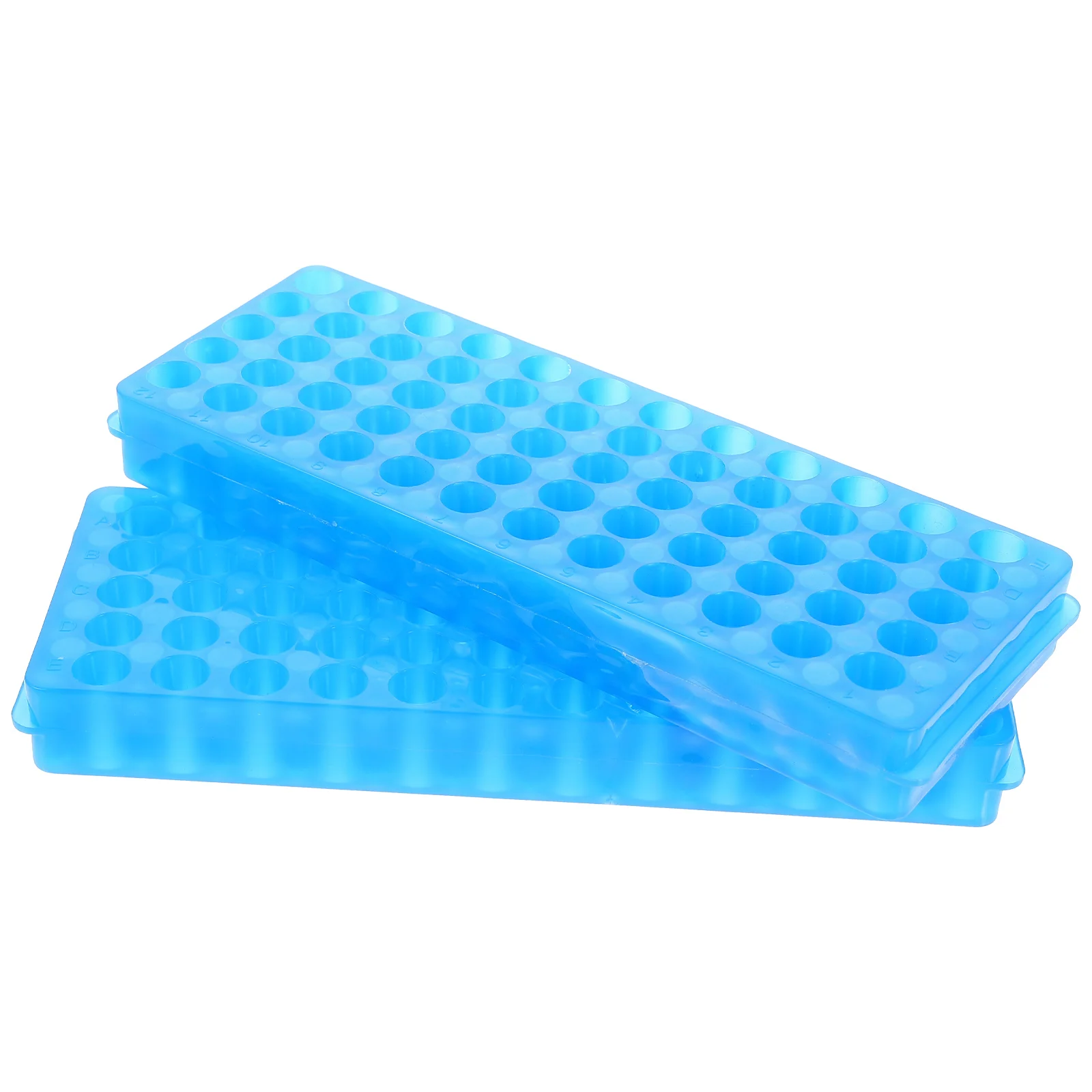 2 Pcs Centrifuge Tube Rack Sampling Holder Vial Shot Plastic Test Bottle for Laboratory Storage Organizer