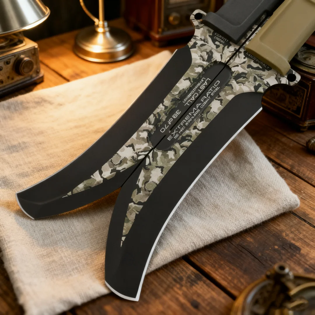 

EXTREMA RATIO - Jungle Obstacle Clearing Knife, Wilderness Camping and Exploration Knife, Replaceable Handle Outdoor Knife