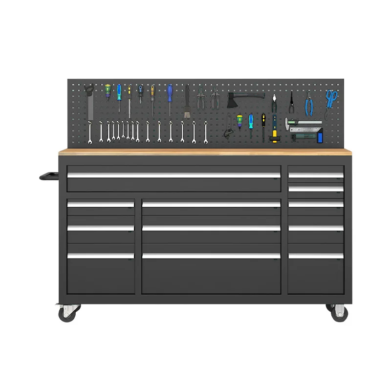 

Heavy Tool Cart Drawer Repair Trolley Auto Repair Storage Toolbox Thickened Hardware Multi-Pumping Tool Cart