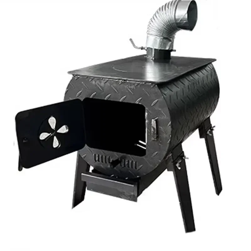 Decorative Kitchen Camping Wood Stove Interior Winter Firewood Hot Air Camping Stove Heating House Chauffage Exterieur Furniture