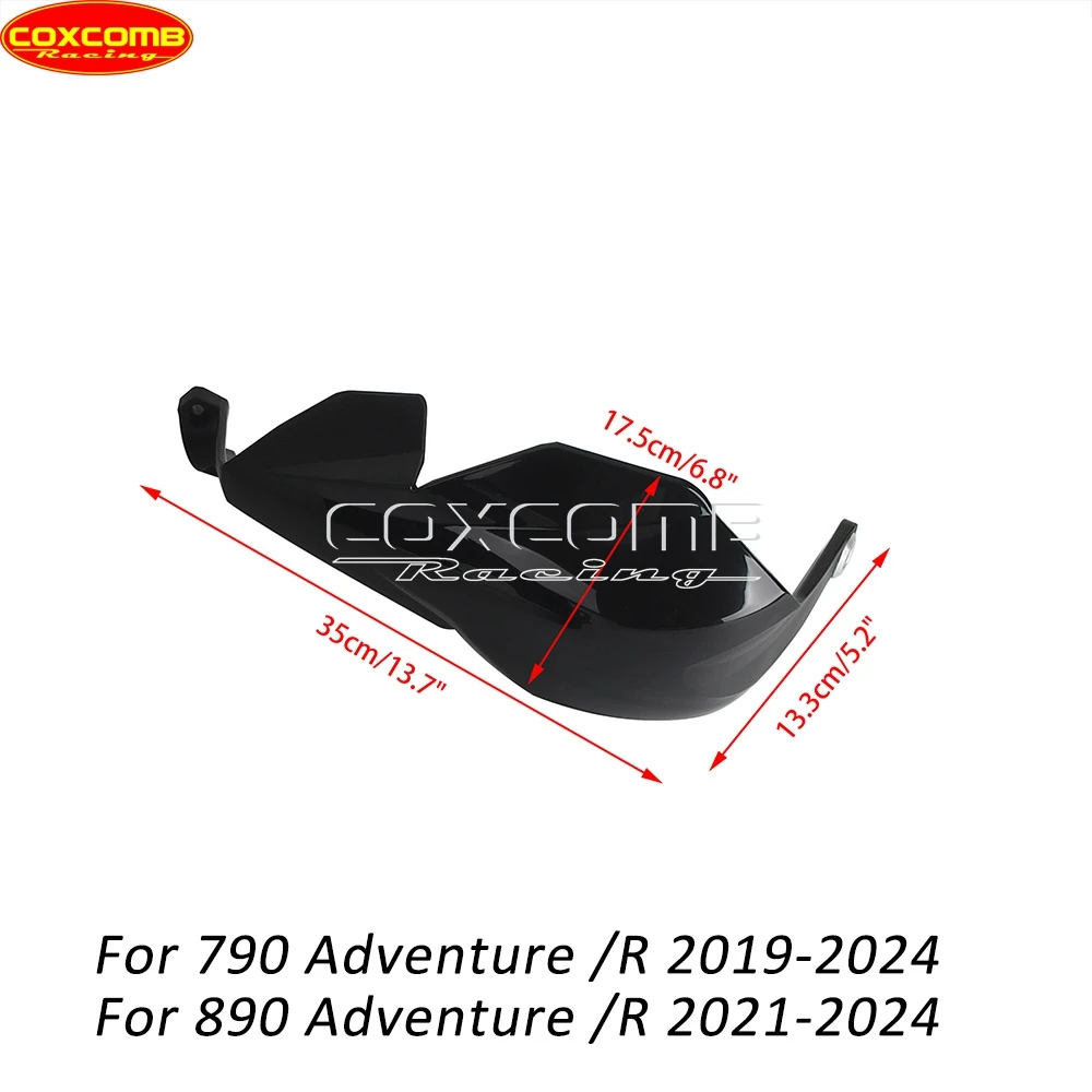 دراجة نارية Handguard غطاء للحماية ل 790 مغامرة /R 2019-2024 موتوكروس قفازات واقية لليد درع ل 890 مغامرة /R 2021-2024