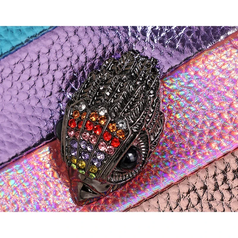 Heart Shaped Rainbow Bag Chain Shoulder Bag Heart Shaped Handbag Luxury Bag Fashion Women Crossbody Bags