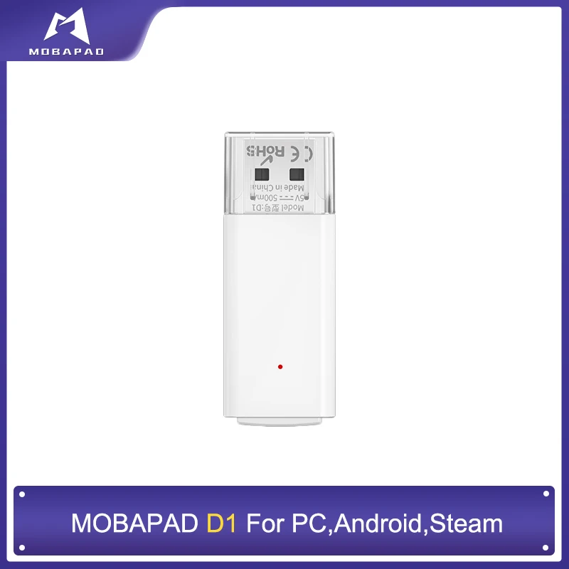 MOBAPAD D1 Wireless Controller Adapter for PC,Android,Steam Platforms USB Receiver For Mobapad M6 HD,Nintendo Switch Pro