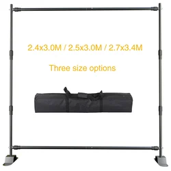 SH Double-Crossbar Backdrop Backdrop Suporte Quadro Sistema Para Fotografia Photo Studio Vídeo Musselina Verde Tela