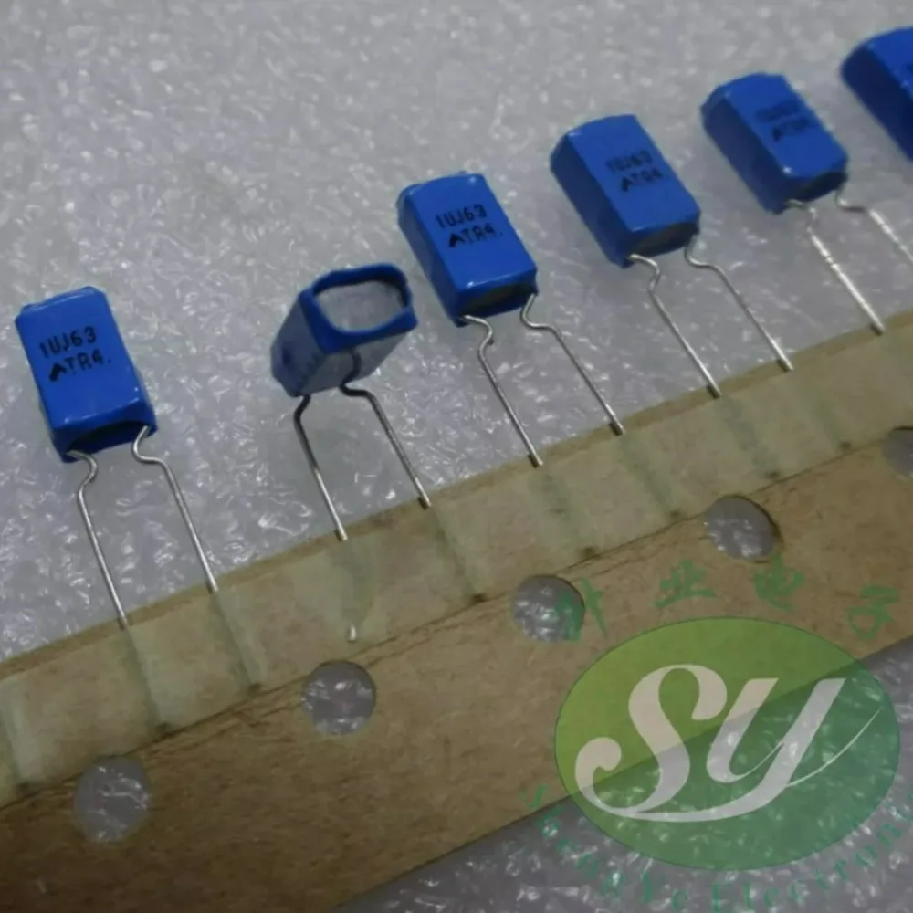 10pcs/lot EPCOS 1.0uf 63V 1uf 1u0 105 J Brand New 5mm Layered Film Capacitor B32559C105J