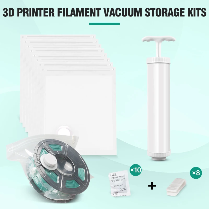 SUNLU Filament Vacuum Sealed Bags For 3D Printing accessories 340*120*80mm Keep PLA PETG PLA PLUS Dry