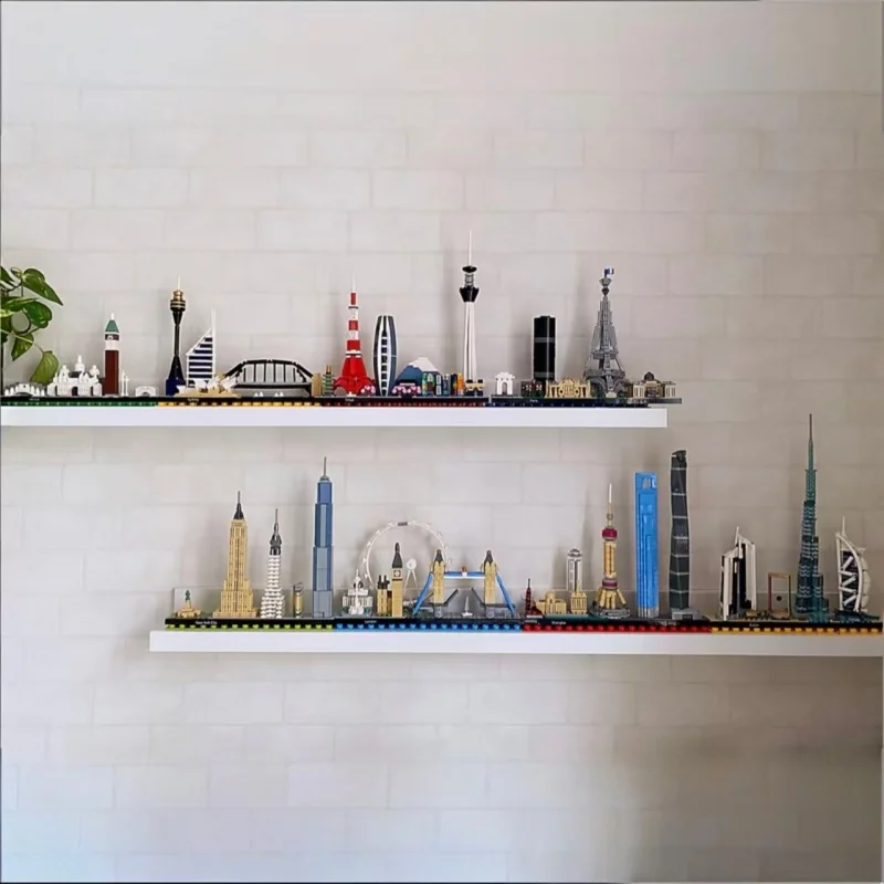 Em estoque: Presentes para Festas 2016-2022 - Série Arquitetura Skyline - Blocos de Montar e Modelos de Coleção para Adultos