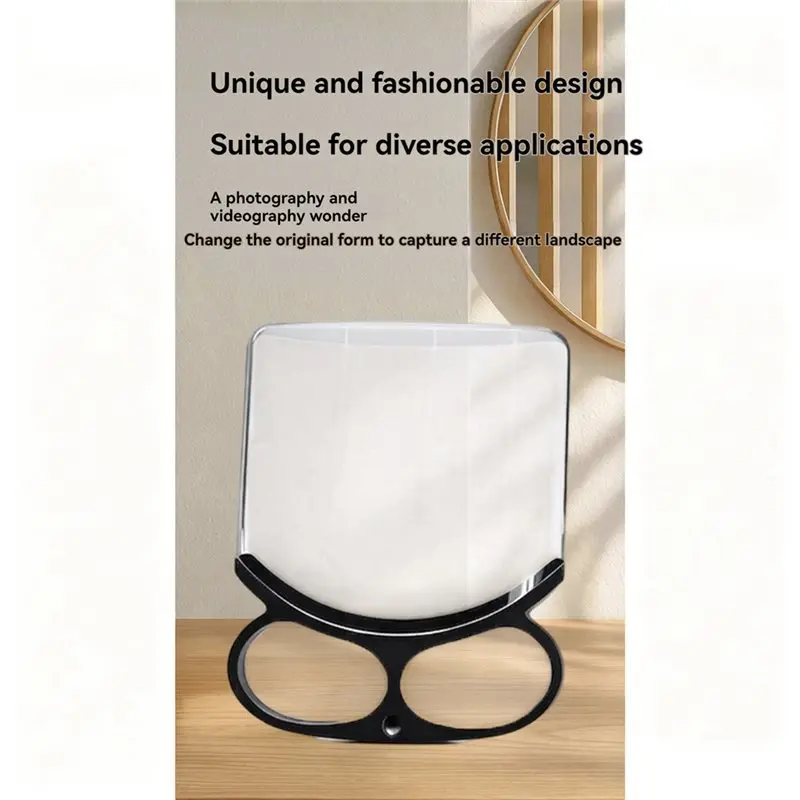 N91R-Handheld Ghosting Camera Filter 100MM Double-Sided Stretch Effect Lens For Visual Effects And Portrait Photography 100MM