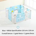 Blue white 10pcs