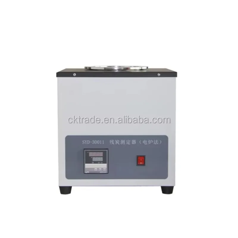 

Nick 2026 CHINCAN SYD-30011 Carbon Residue Tester With Electric Furnace Method 1300W 0~520C carbon residue content Petroleum Pr