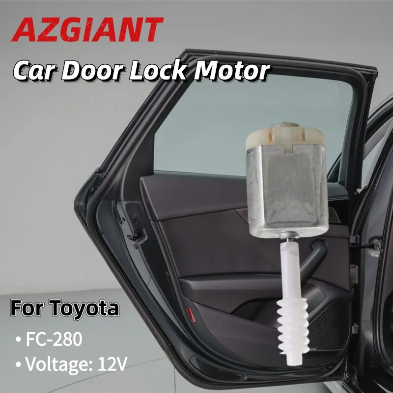 

AZGIANT FC-280 Car Door Lock Motor Repair for 2006-2011 Toyota Yaris MK2 Interior Replacement Parts