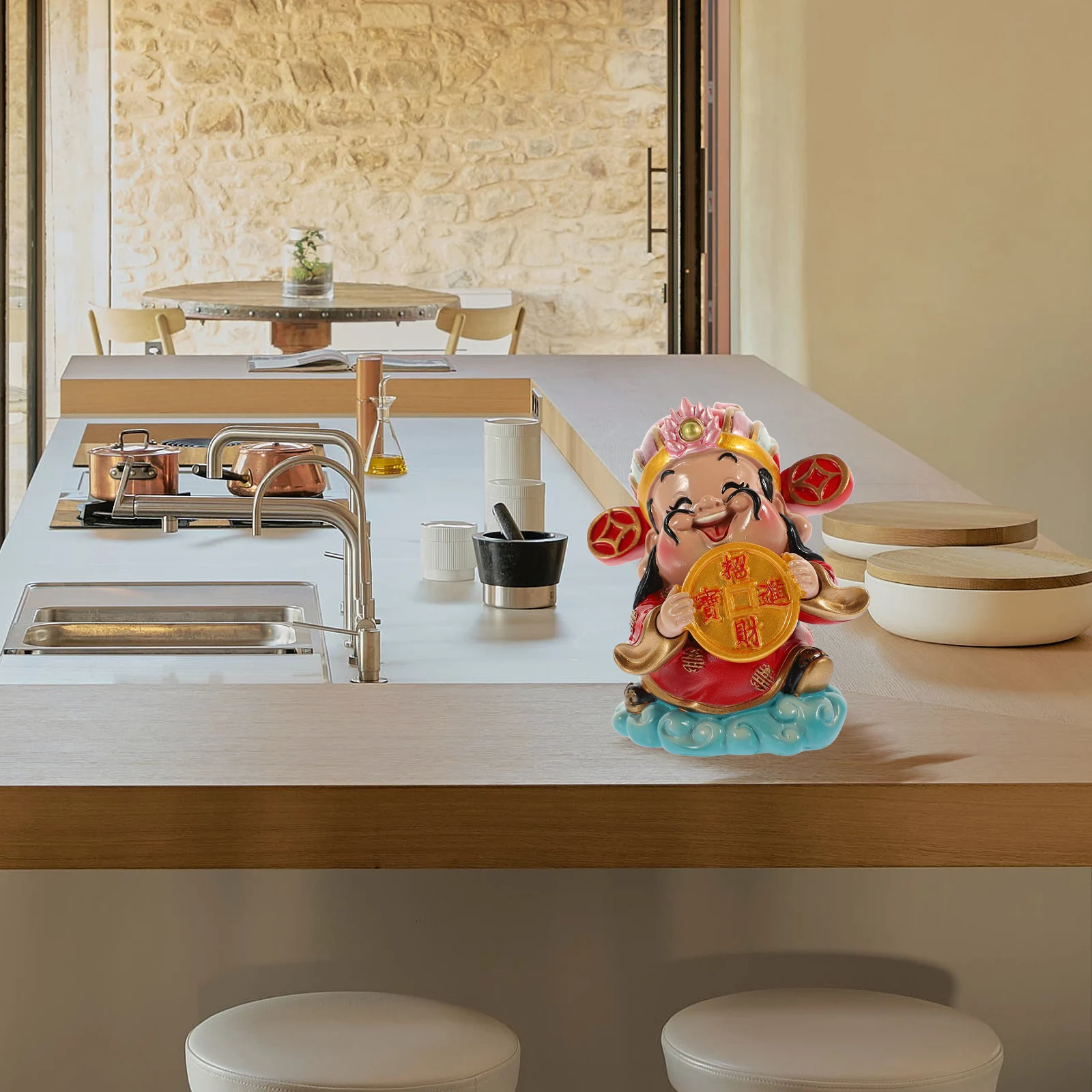 

Resin Wealth Statues Ingot Figurines Home Office Decor Cartoon naments Living Room Adornments Prosperity Blessings