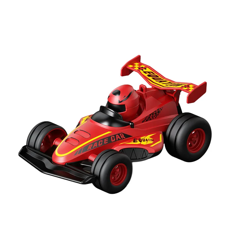 Coche de juguete para niños, coche magnético extraíble, coche de carreras genial, simulación de dibujos animados, casco magnético inercial, coche de carreras, juguete para regalo para niño