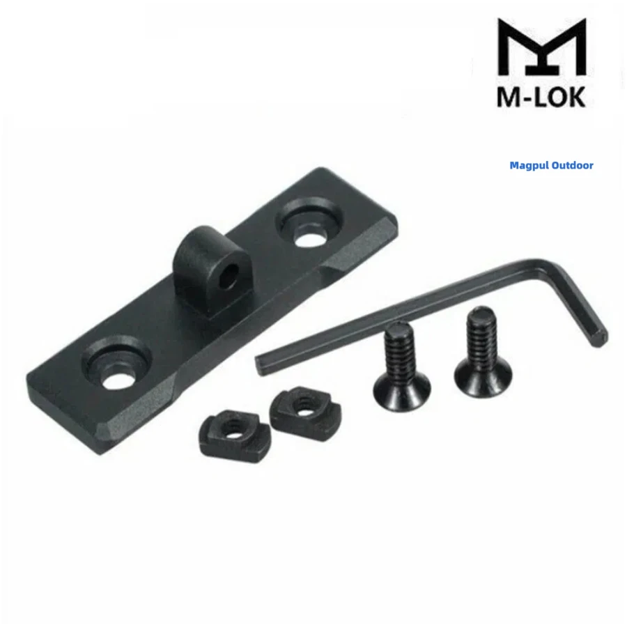 Tactical MLOK Keymod Bipod Mount Handguard Adapter Low Profile AR15 Rifle Accessory Bipods Picatinny Rail