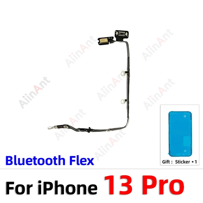 AiinAnt Sticker + Flex Bluetooth GPS Cellular Antenna NFC WI-FI Signal Wifi Flex Cable For iPhone 13 Pro Max mini Spare Part