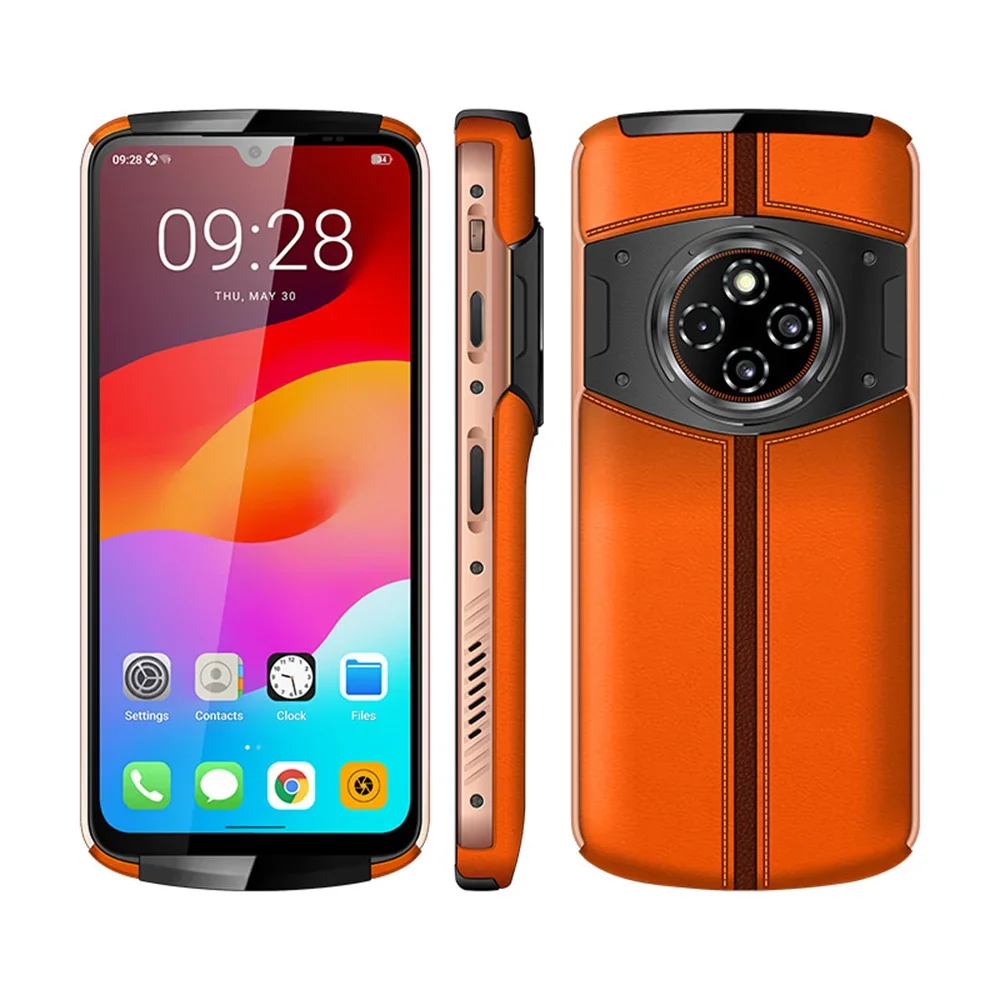 UNIWA-teléfono inteligente PJ001 4G, dispositivo resistente con Android, proyector de vídeo de lujo, pantalla FHD de 6,72 pulgadas, 8GB + 256GB, 5050mAh, carga rápida de 18W, NFC