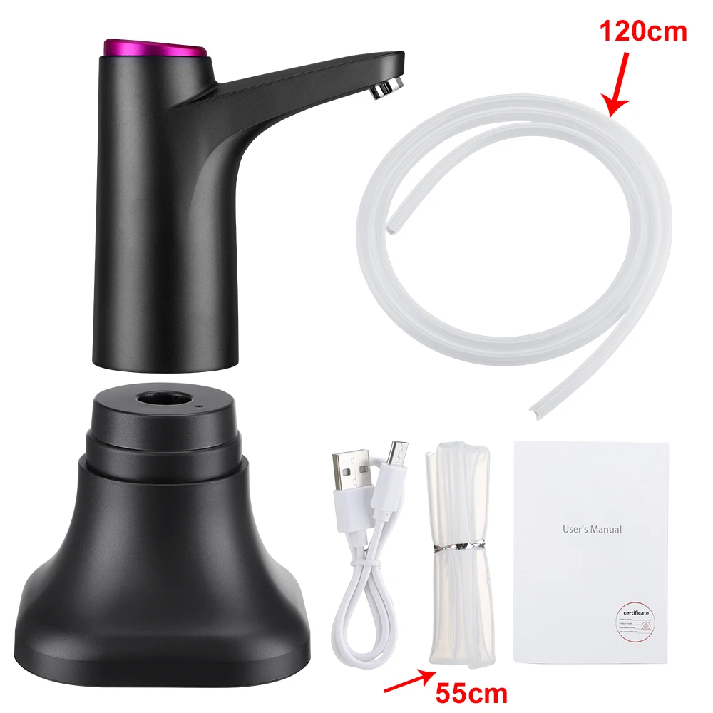 Automatischer Wassersp ender elektrische Wasserpumpen knopfs teuerung USB-Ladung tragbar für Küchen büro im Freien Getränkesp ender