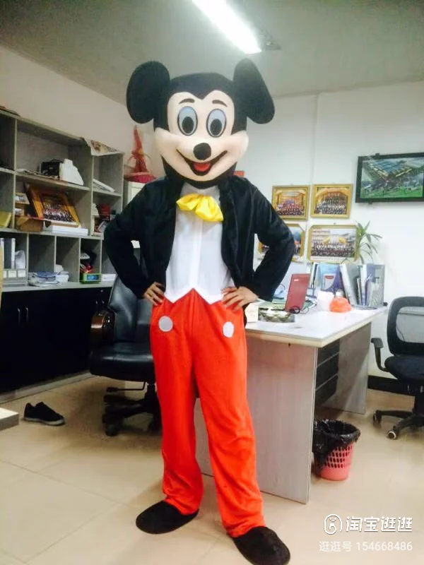 Mickey Minnie Mouse Cosplay Mascot Toy Costume Adult Anime Cartoon Advertising Party Large Plush Advertising Event Party Adult