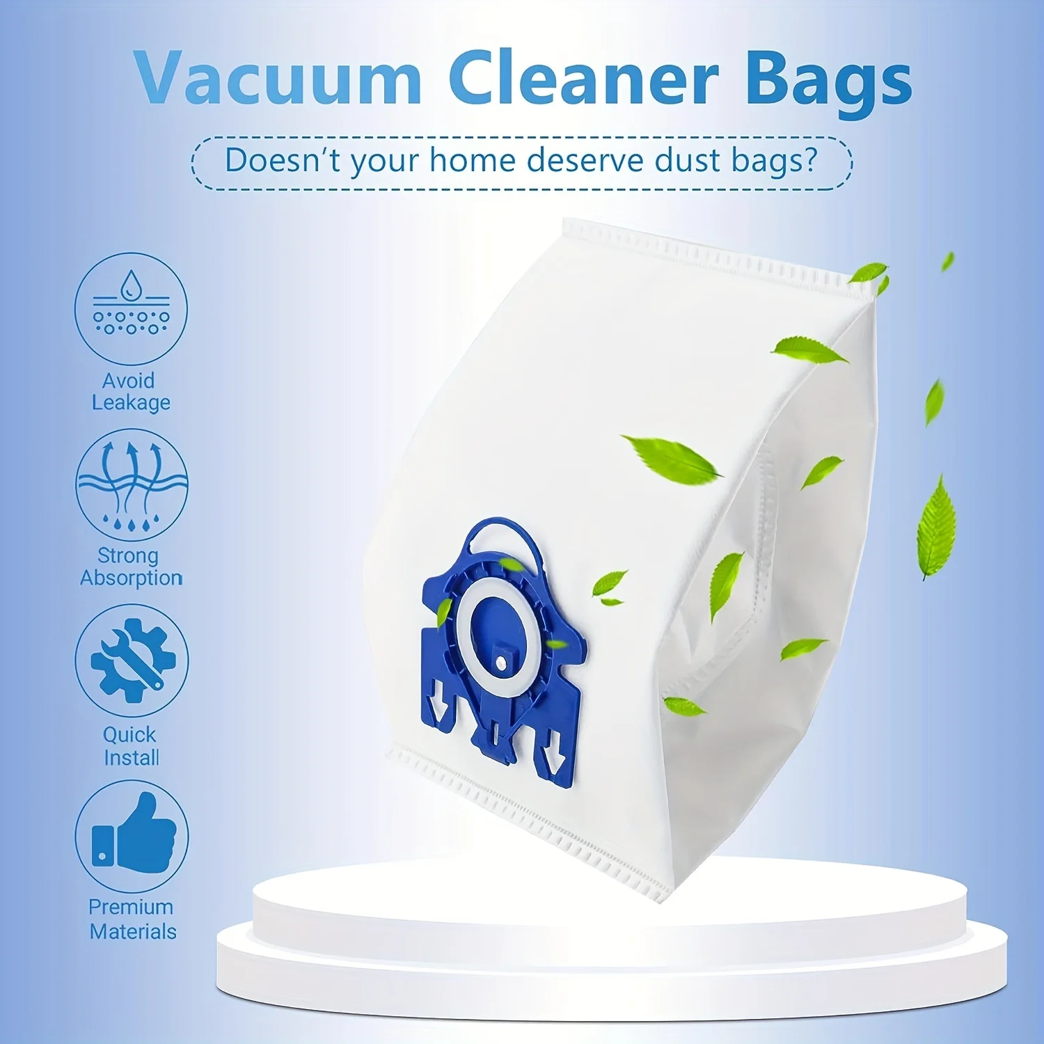 Dust Bag For AirClean 3D Miele Type GN Efficiency Miele S2, S5, S8, Classic C1 Complete C2 and Complete C3 Series Vacuum Cleaner