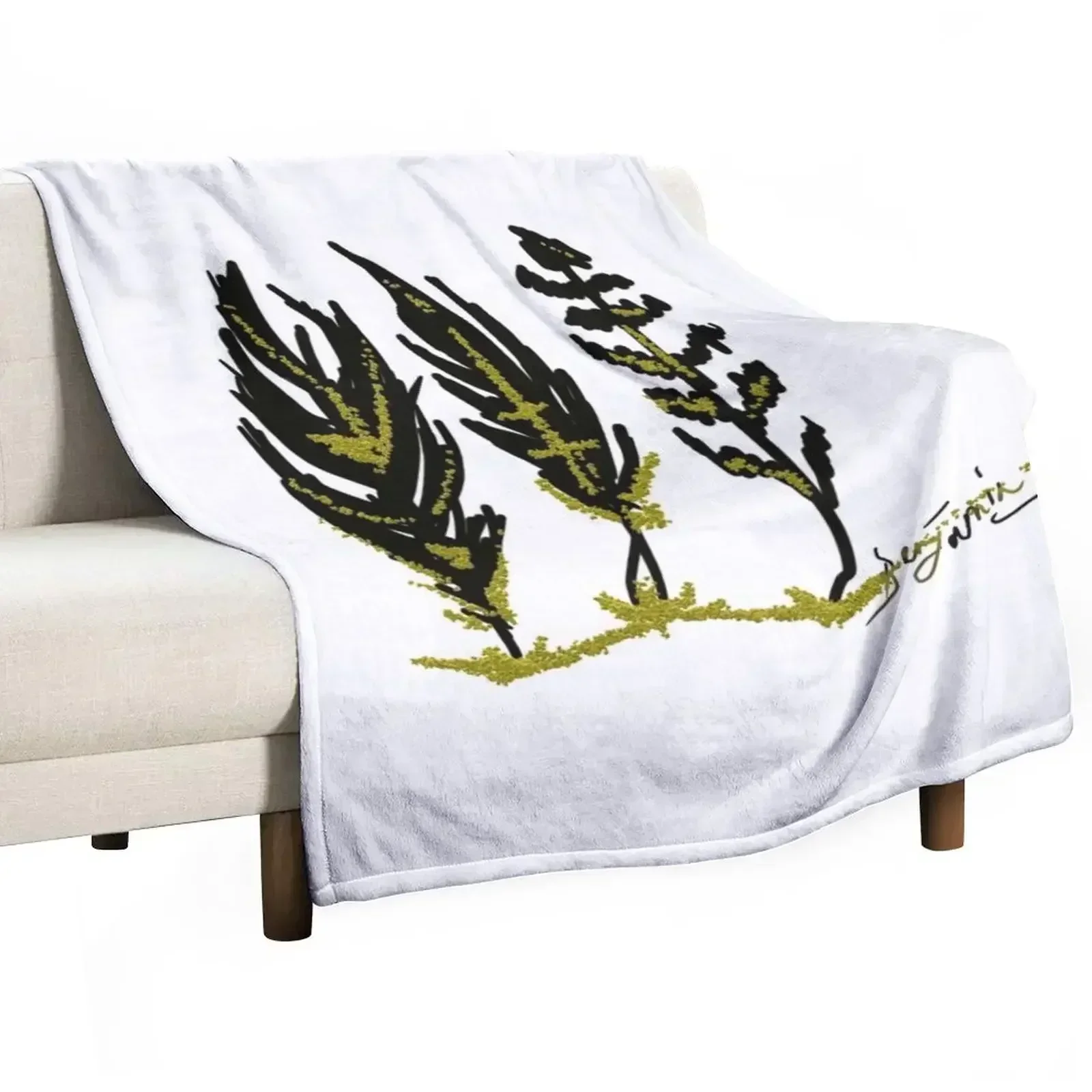 

#2 Anicka Feather Nail Throw Blanket Baby funny gift Blankets