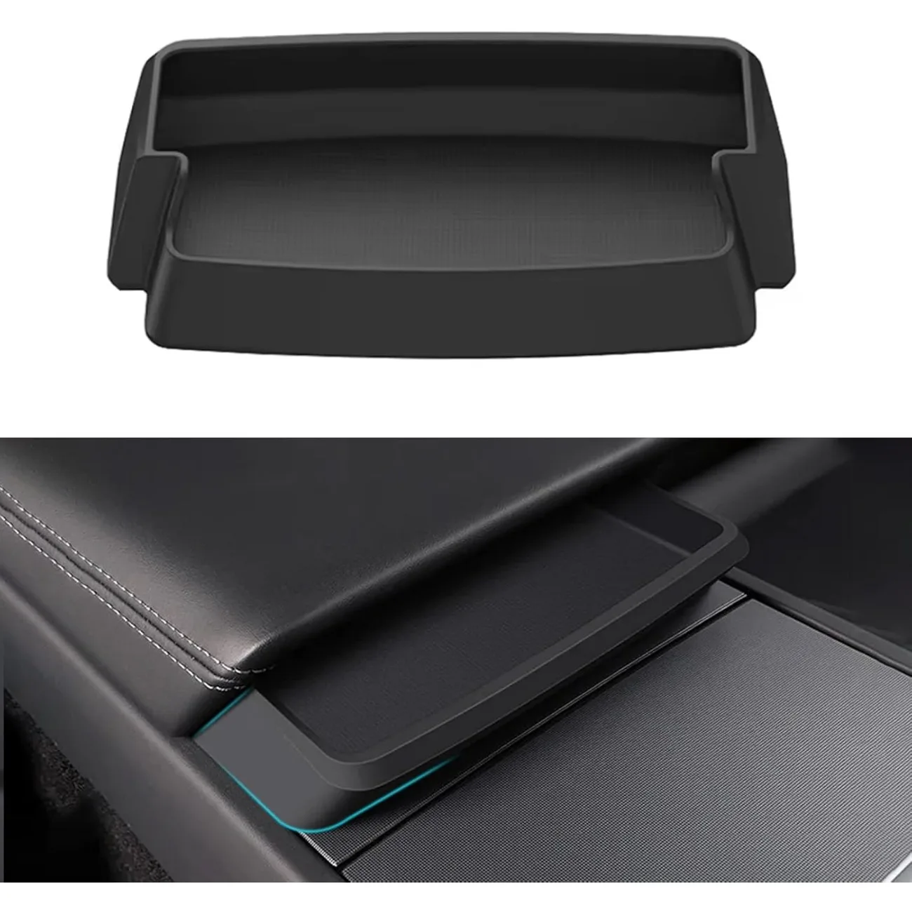 

Ящик-органайзер для центральной консоли (подлокотник) для Tesla Model Y Juniper 2025-2026, Model 3 Highland 2024-2026, внутренний отсек-лоток для подлокотника