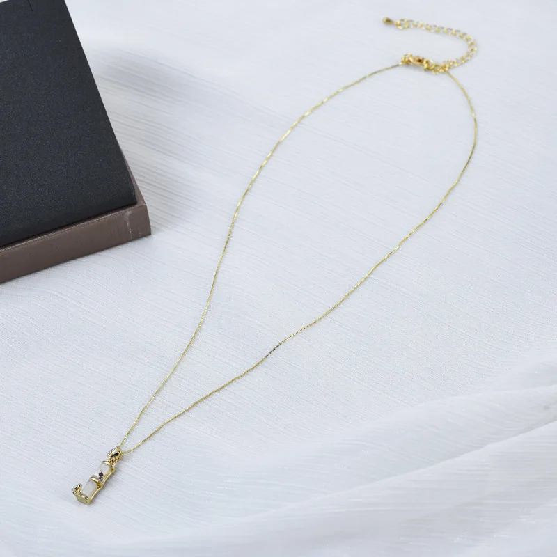 

New product: Step by Step Upward Necklace, a niche women's style, crystal clear, paired with accessories, collarbone chain