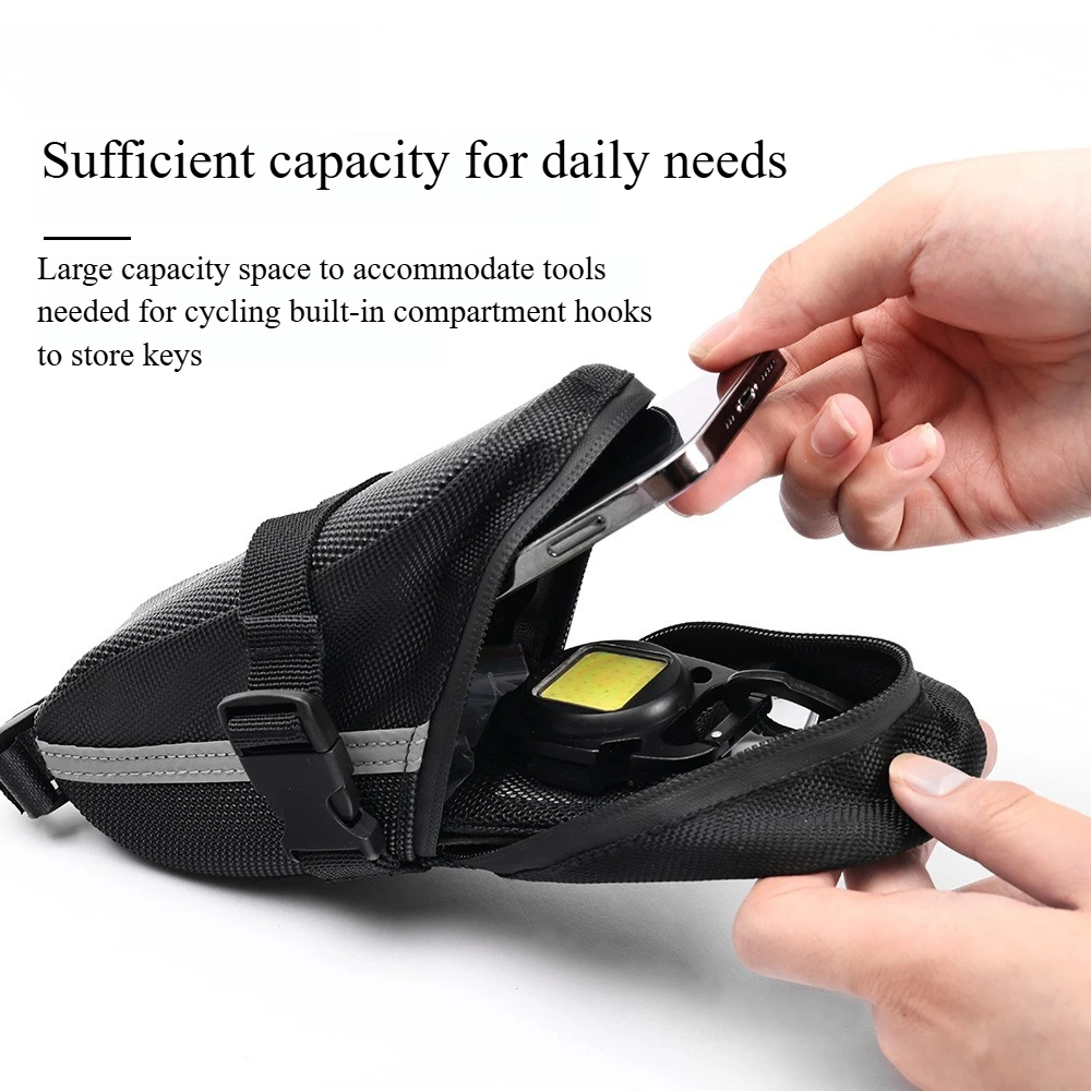 Bicycle Tail Bag Lightweight Portable Bike Storage Bag Small Tools Road Bike Fashion Beautiful Bicycle Bags Bike Accessories