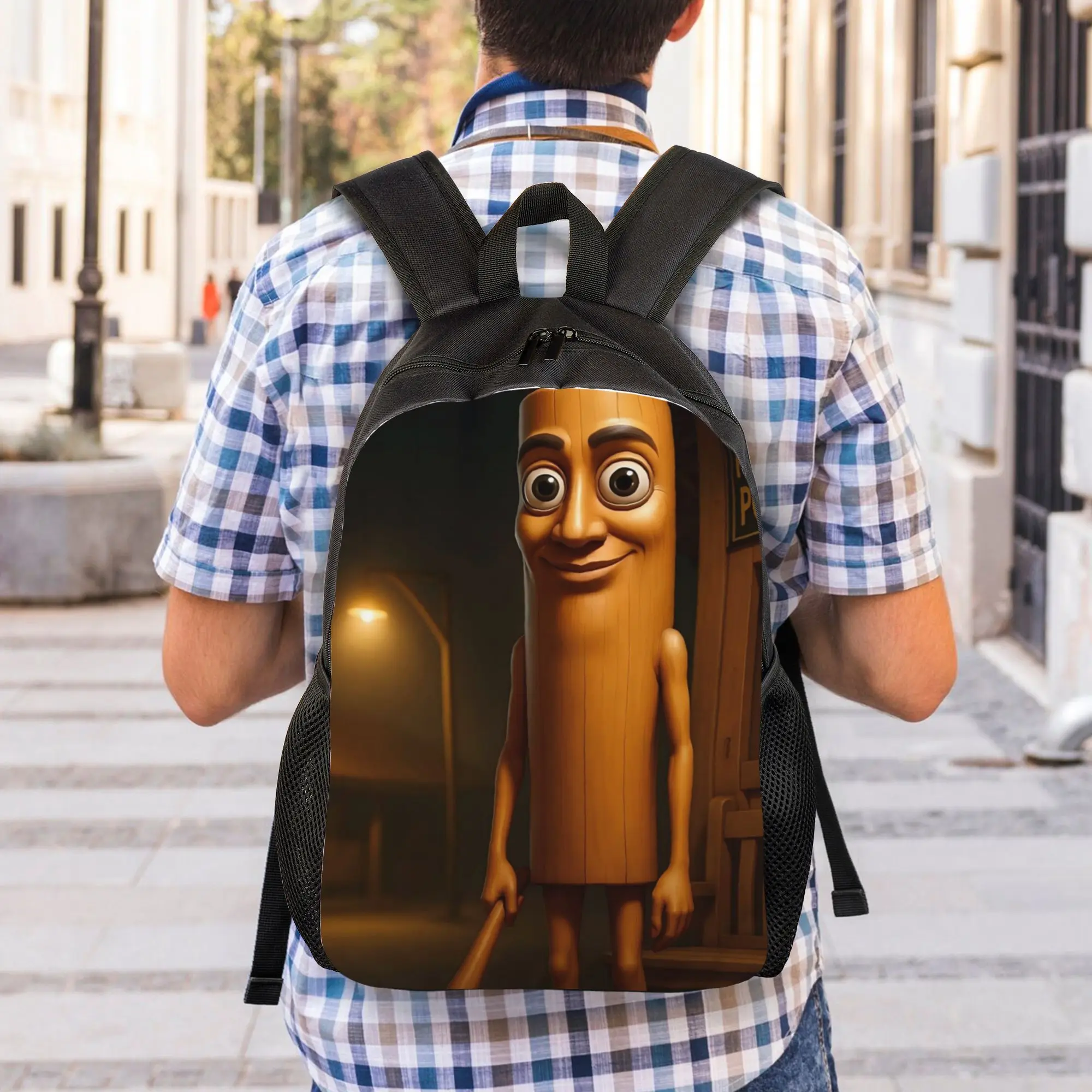 Back to school season Snack Storage Tung Tung Tung Sahur 9 Laptop Bag  Male Lady Laptop Bag Backpack