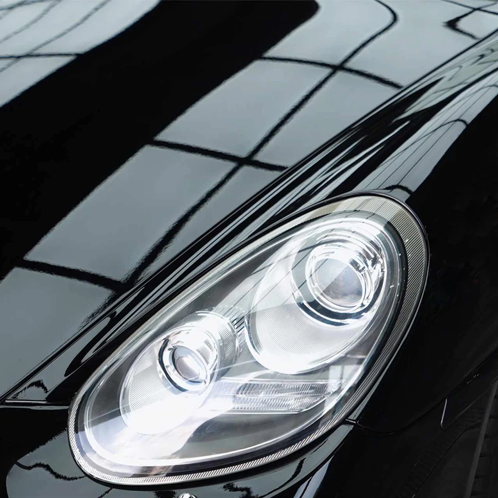 لامع أسود الفينيل فيلم سيارة التفاف فيلم فقاعة الحرة السيارات DIY صائق الحيوانات الأليفة ملصق اكسسوارات السيارات الديكور الداخلي الخارجي